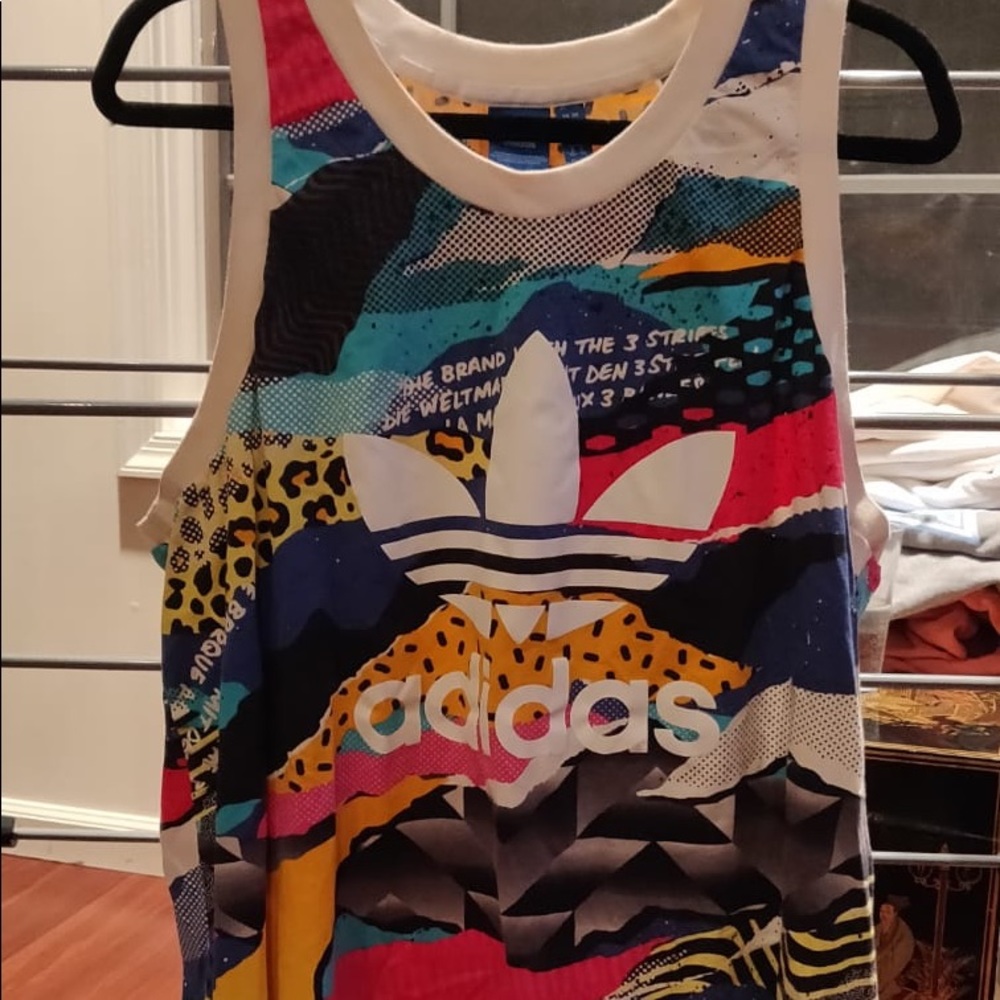Multi color Adidas Tank